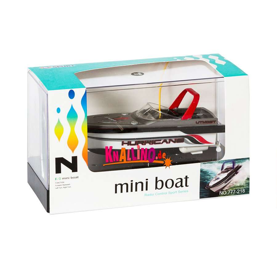 Invento RC Mini Boat ferngesteuertes Boot Ferngesteuert Elektrotechnik Spielen KNALLiNO